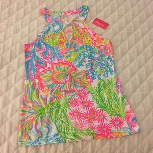 Lilly Pulitzer sleeveless top, size small, NWT